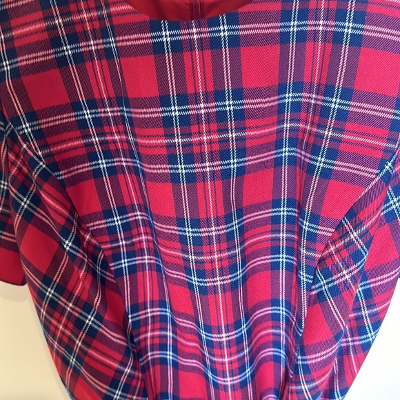 Draper James Love Circle Plaid Dress - Picture 7 of 8